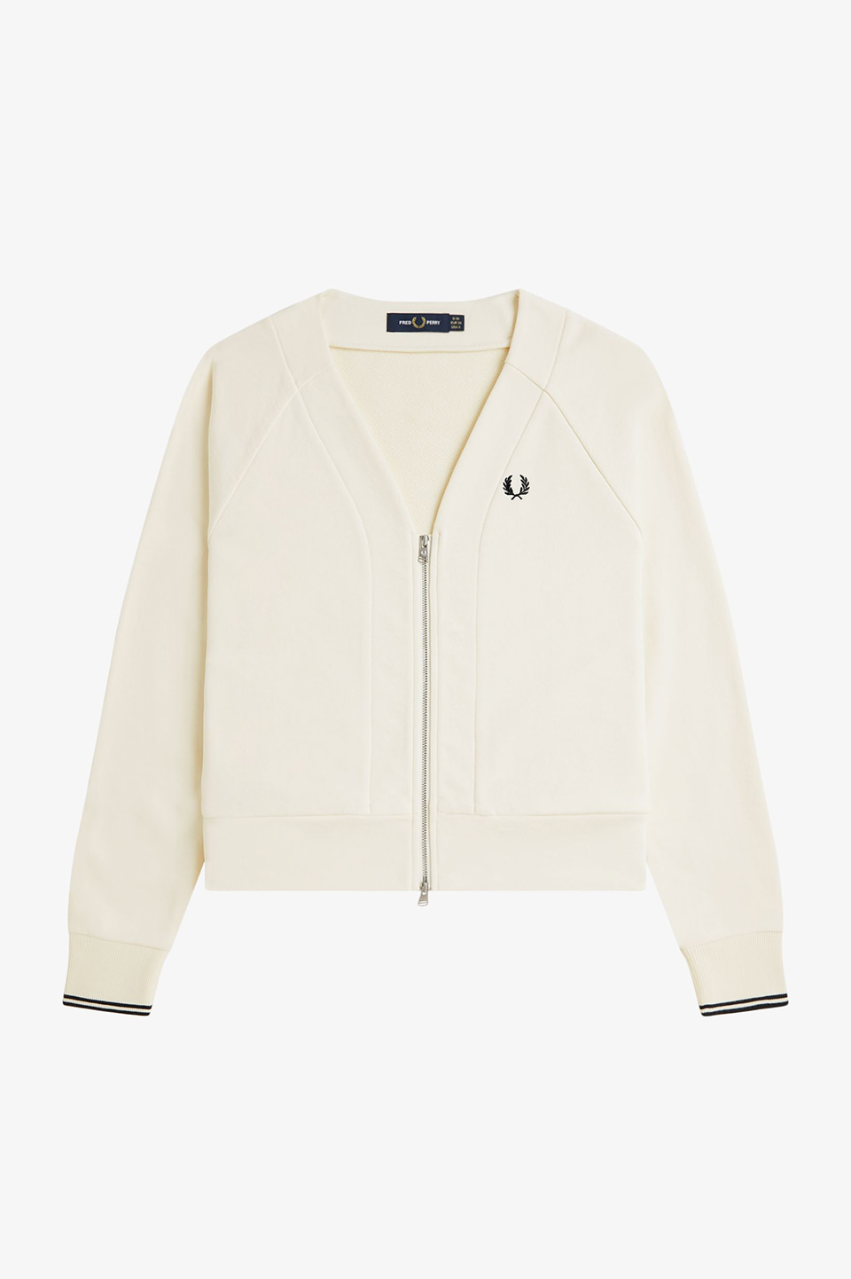 Zip-Through Sweatshirt Cardigan