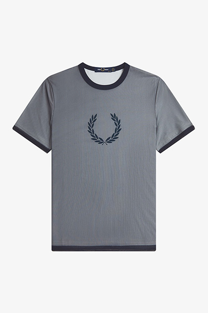 Mesh Overlay T-Shirt