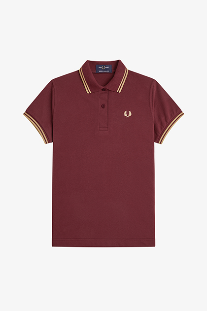 The Fred Perry Shirt - G12(8 157：BLACK／CHAMPAG): | FRED PERRY