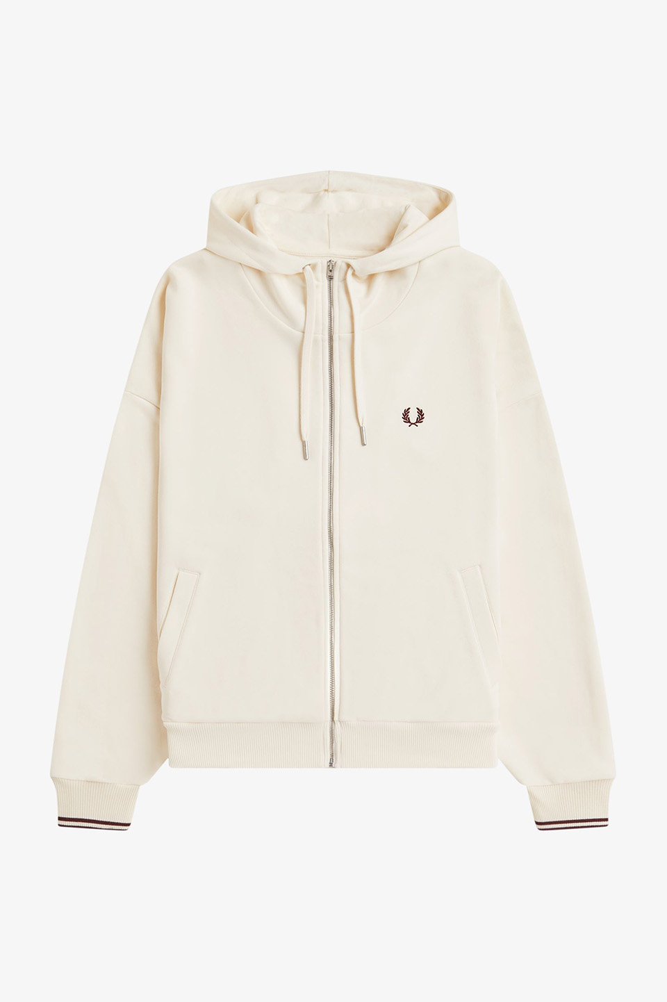 Tipped Hooded Sweatshirt