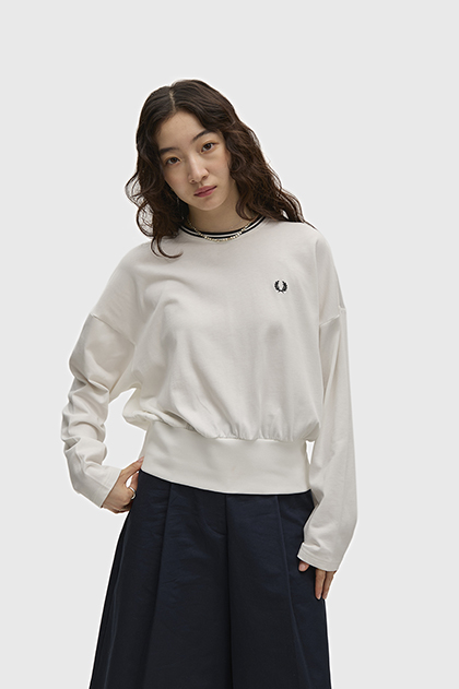 フレッドペリー イタリア製●ビッグサイズ＜長袖Tシャツ ロンＴ＞M1342m 商品検索 | FRED PERRY JAPAN | フレッドペリー日本公式サイト