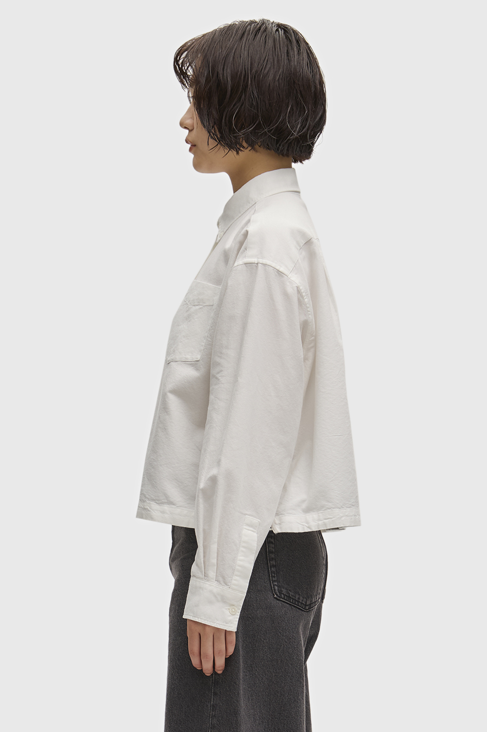 Embroidered Placket Shirt(10 129：SNOW WHITE): | FRED PERRY JAPAN