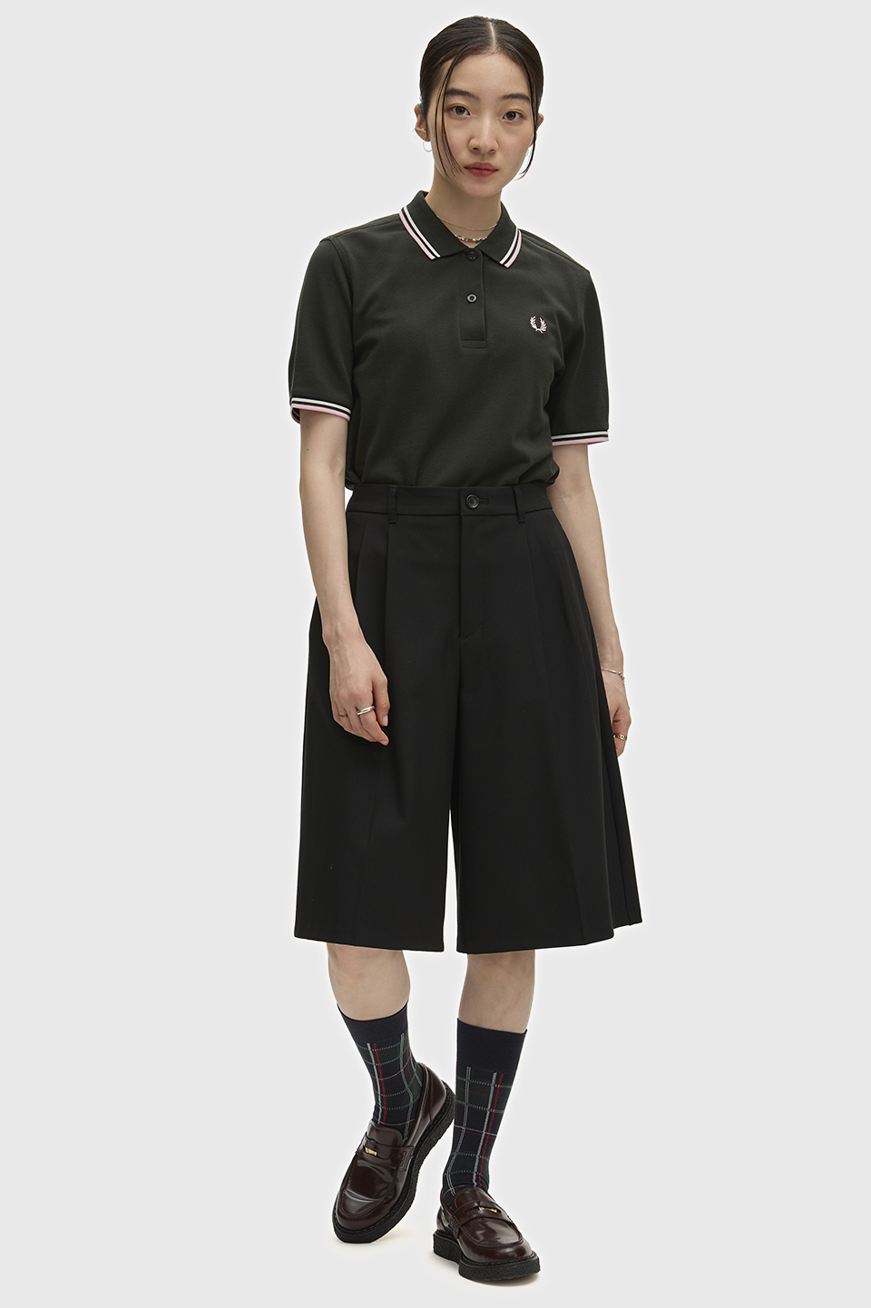 The Fred Perry Shirt - G3600 04D:NTGRN/SNWW/IC 8
