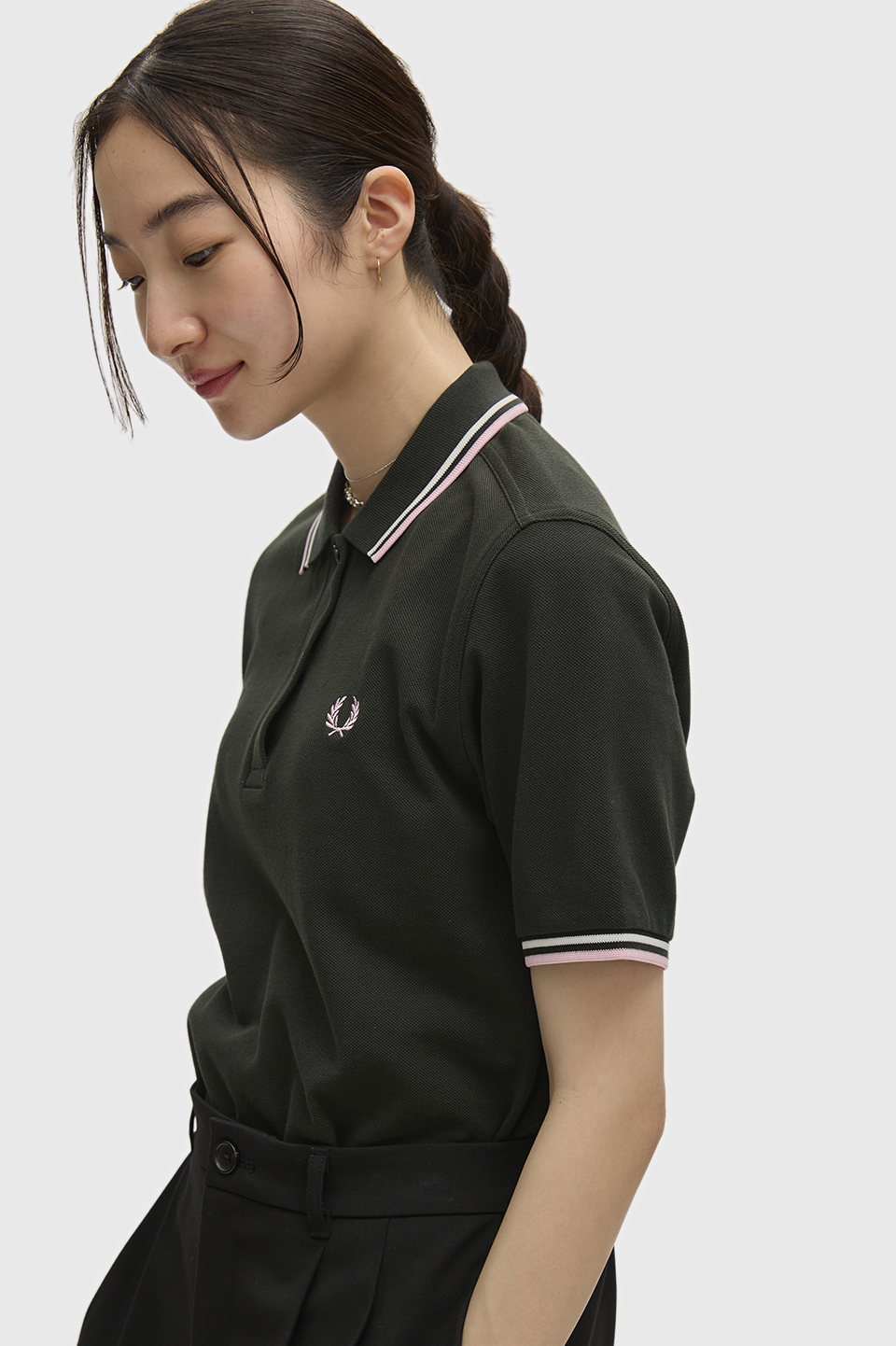 The Fred Perry Shirt - G3600 04D:NTGRN/SNWW/IC 8