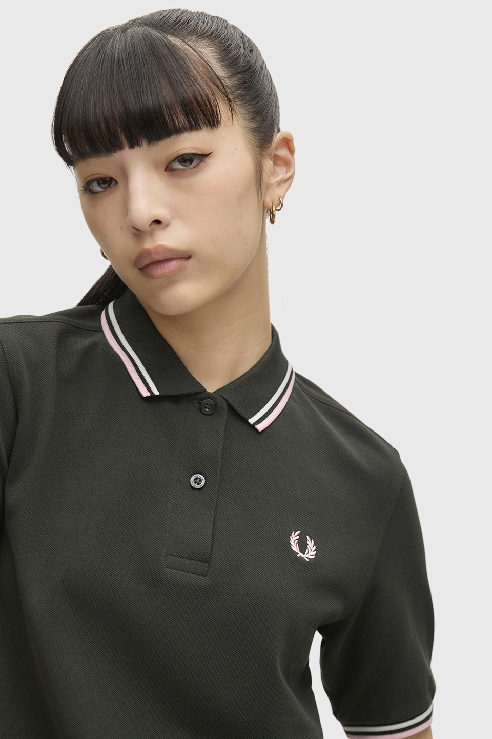 The Fred Perry Shirt - G3600 04D:NTGRN/SNWW/IC 8