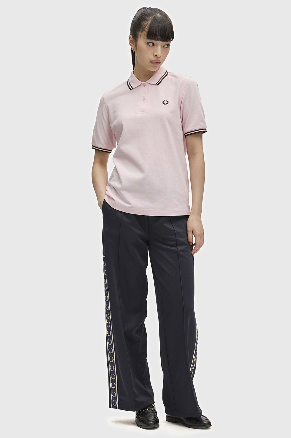 The Fred Perry Shirt - G3600 06D:ICDPNK/NGR/NG 8