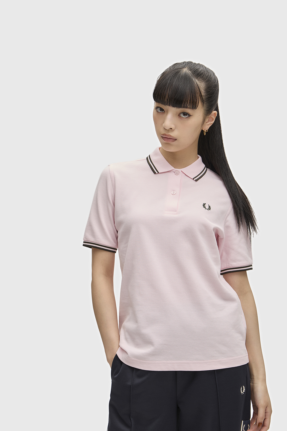The Fred Perry Shirt - G3600 06D:ICDPNK/NGR/NG 8