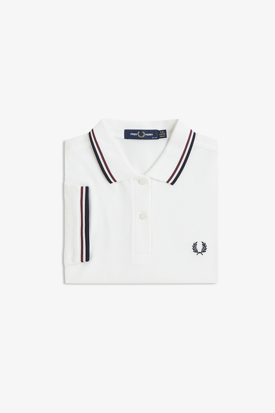 フレッドペリー ポロシャツ ホワイト 新品 フレッドペリーシャツ ウィメンズ（Fred Perry Shirt） | FRED PERRY