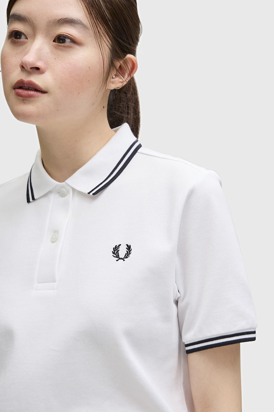 The Fred Perry Shirt - G3600(8 200：WHITE): | FRED PERRY JAPAN