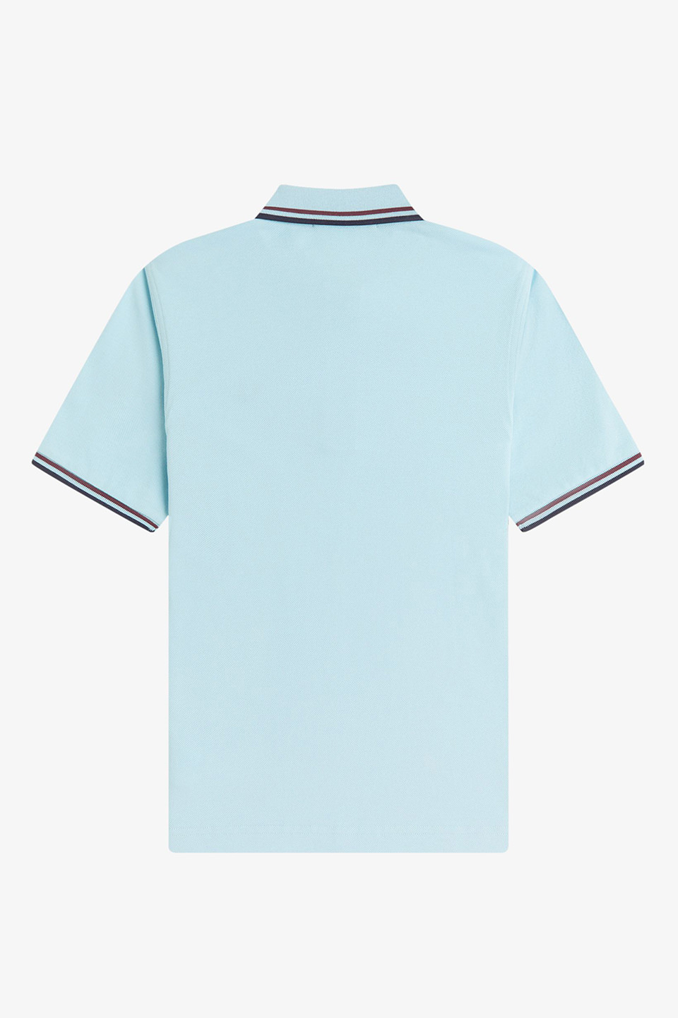 The Fred Perry Shirt - G3600 20B:BALL BOY BLUE / OX BLOOD / NAVY 8