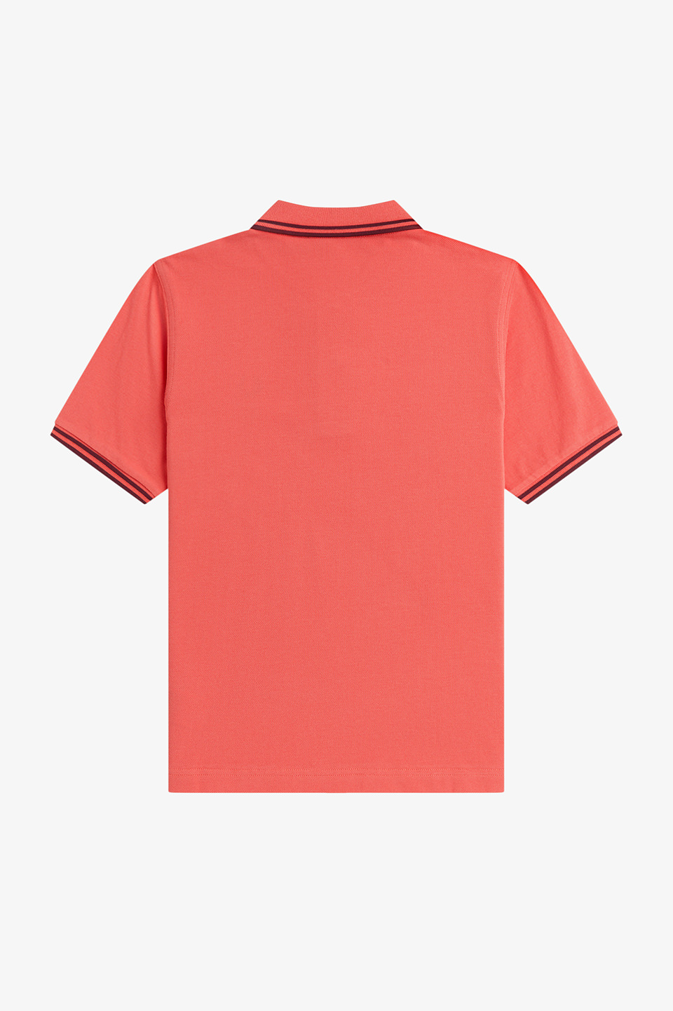 The Fred Perry Shirt - G3600 22C:STRAWBERRY CREAM / OX BLOOD 8