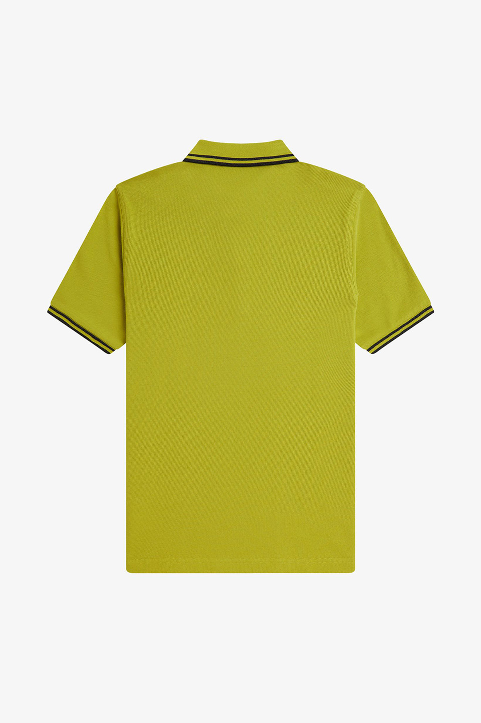 The Fred Perry Shirt - G3600 60A:TENNIS BALL YELLOW / METALLIC BLACK 8
