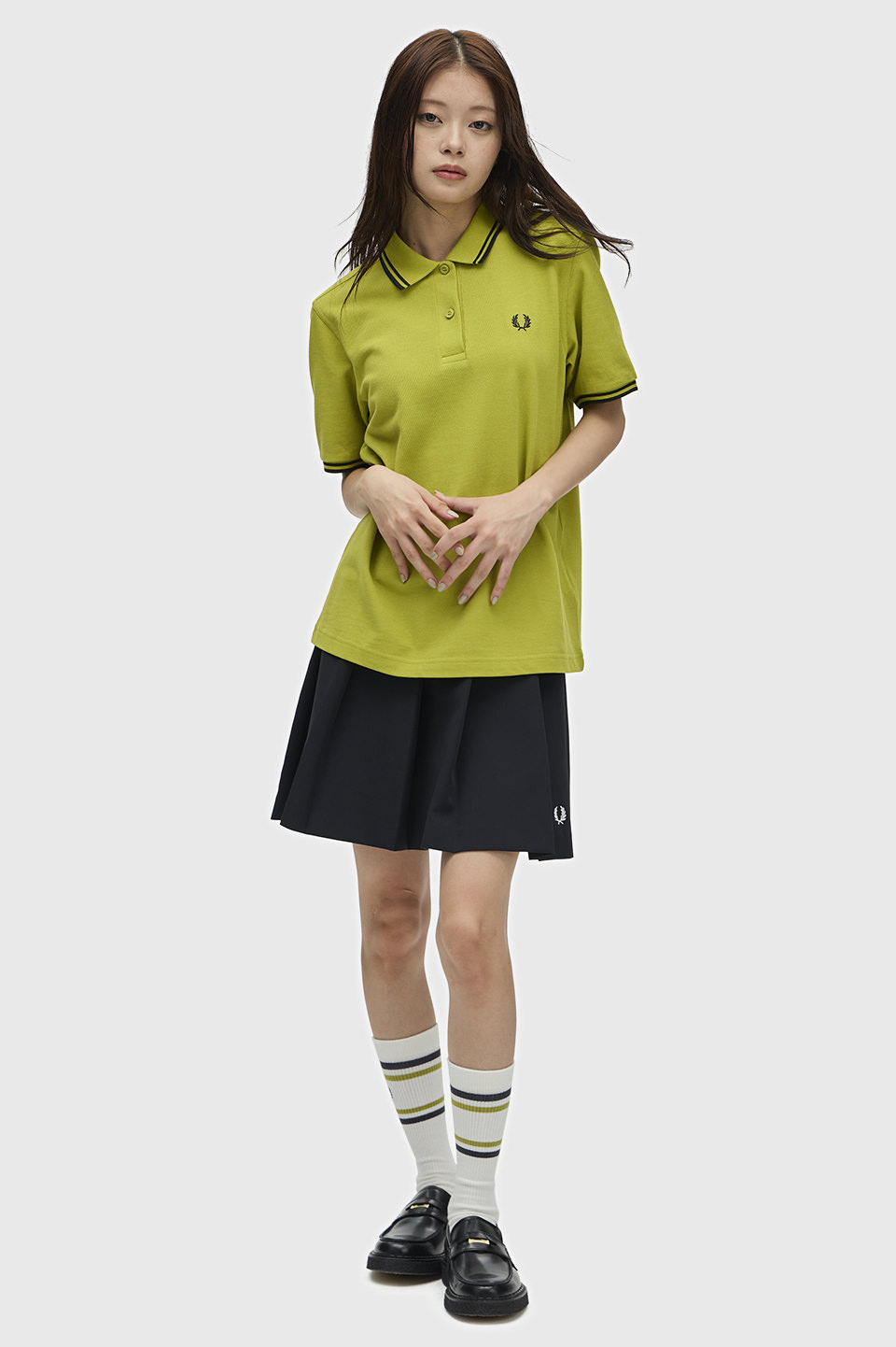 モデル:H160 B73 W54 H78 着用サイズ:10