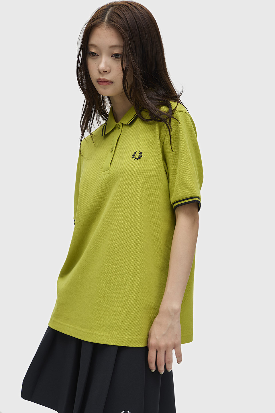 モデル:H160 B73 W54 H78 着用サイズ:10