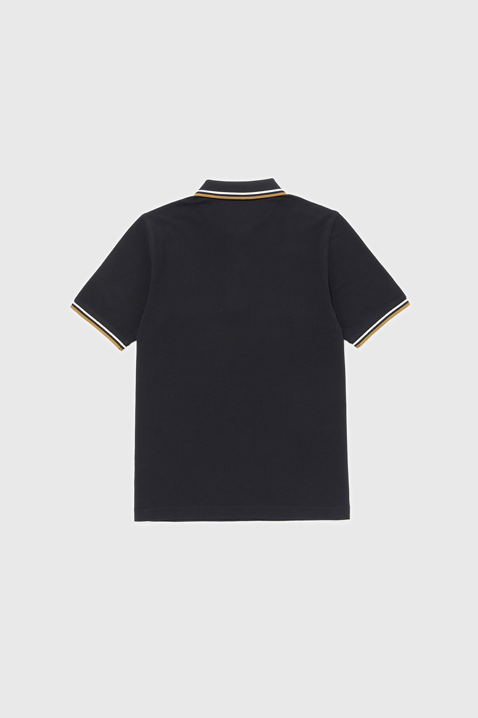 The Fred Perry Shirt - G3600 P69:BLACK/ECRU/ 8