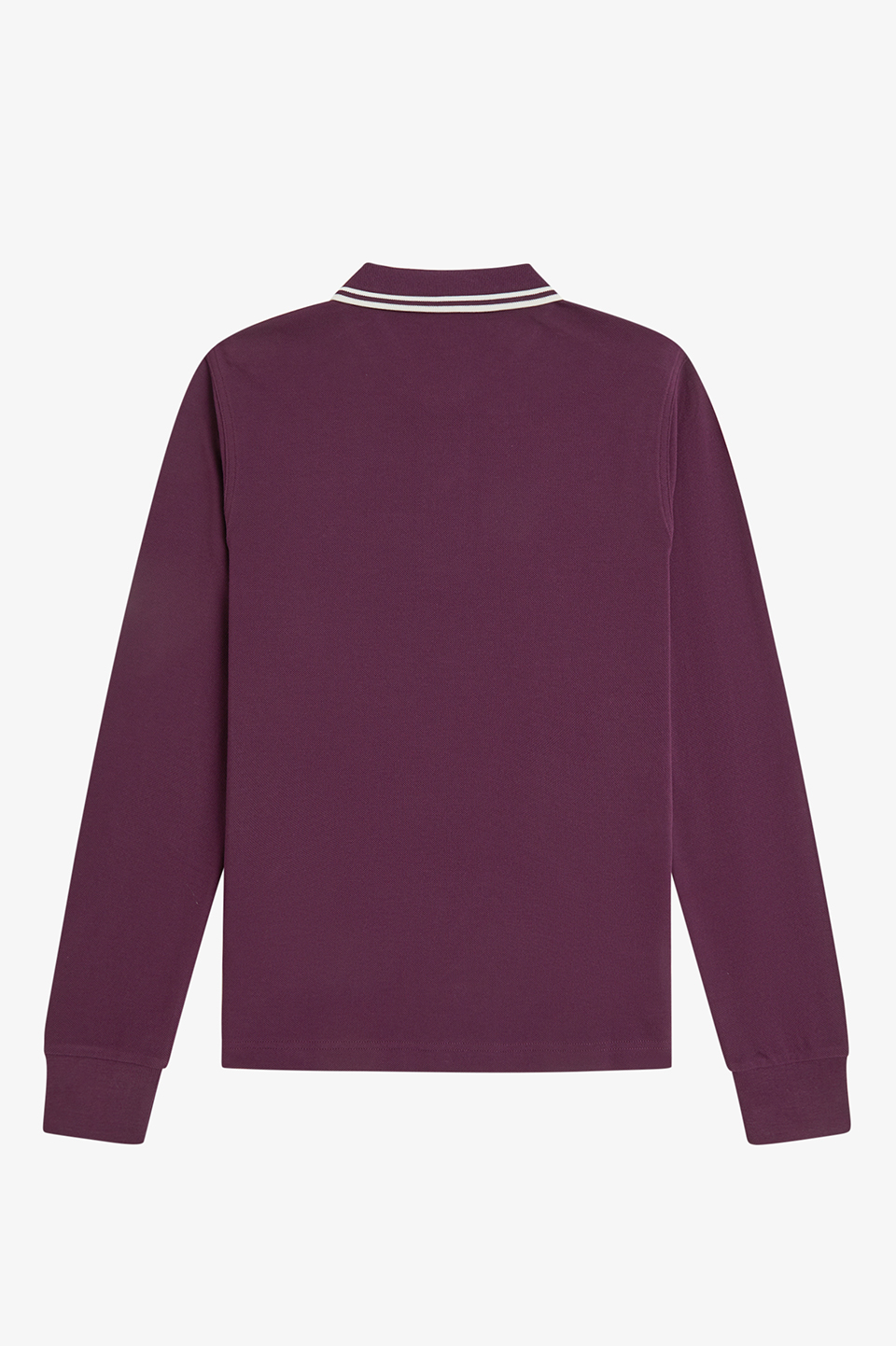 The Fred Perry Shirt - G3636 05D:PLUM / ECRU / ECRU 8