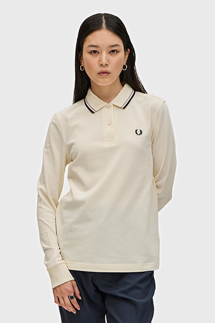 【極美品】フレッドペリー　FRED PERRY ポロシャツ　sizeL 日本製 The Fred Perry Shirt - G12(8 157：BLACK／CHAMPAG): | FRED