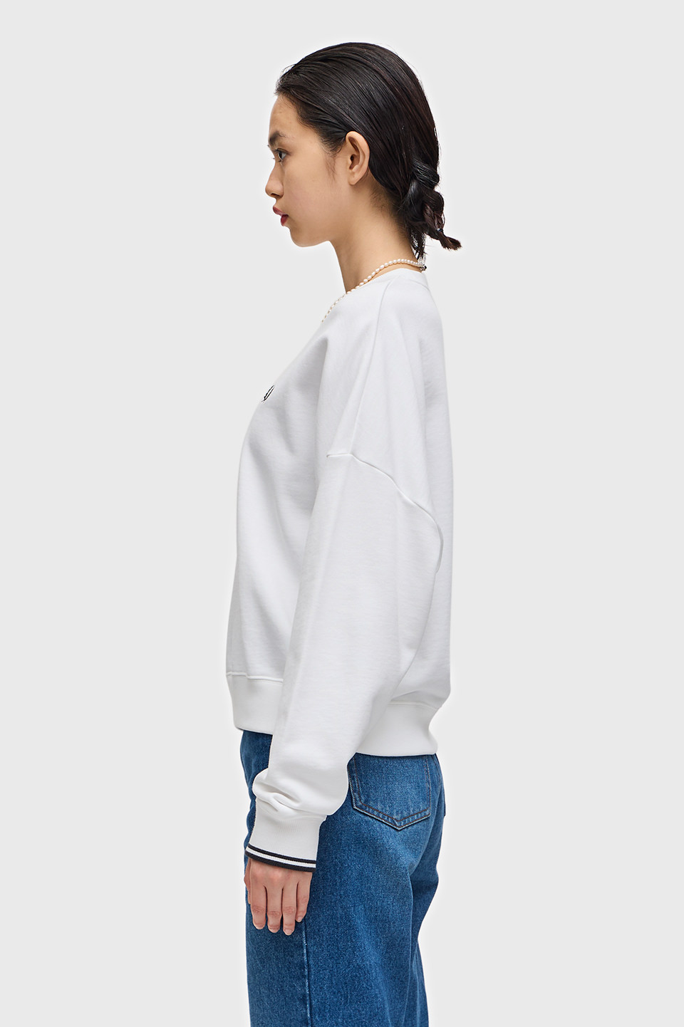 Tipped Sweatshirt(10 100：WHITE): | FRED PERRY JAPAN | フレッド