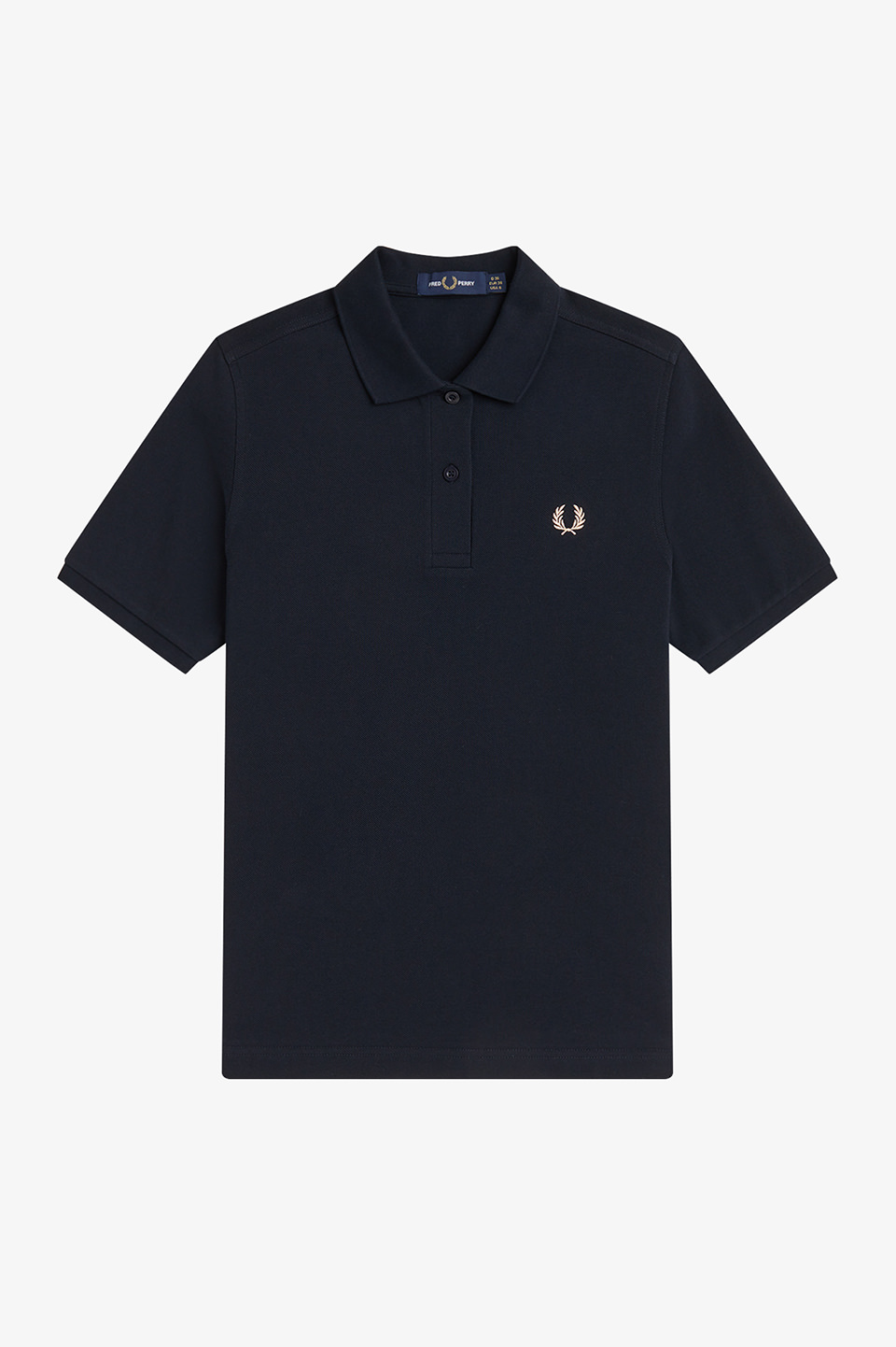 The Fred Perry Shirt - G6000 26C:NAVY / PEACH 8