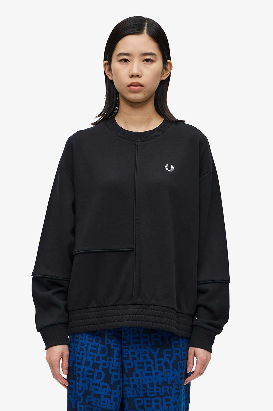 Piped Sweatshirt(10 102：BLACK): | FRED PERRY JAPAN | フレッド