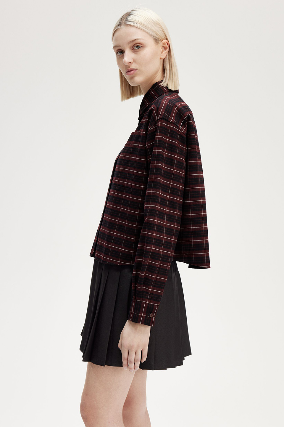 FRED PERRY チェック柄 ブルゾン Mサイズ FRED PERRY（フレッドペリー）の「【SHIPS別注】FRED PERRY: TW