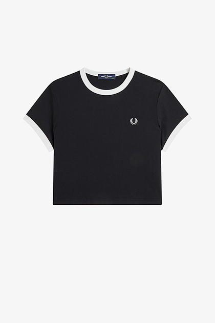 Cropped Ringer T-Shirt