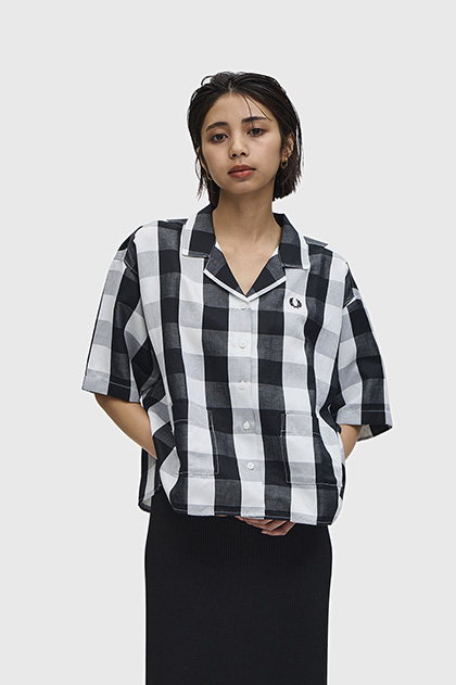 Monochrome Check Shirt