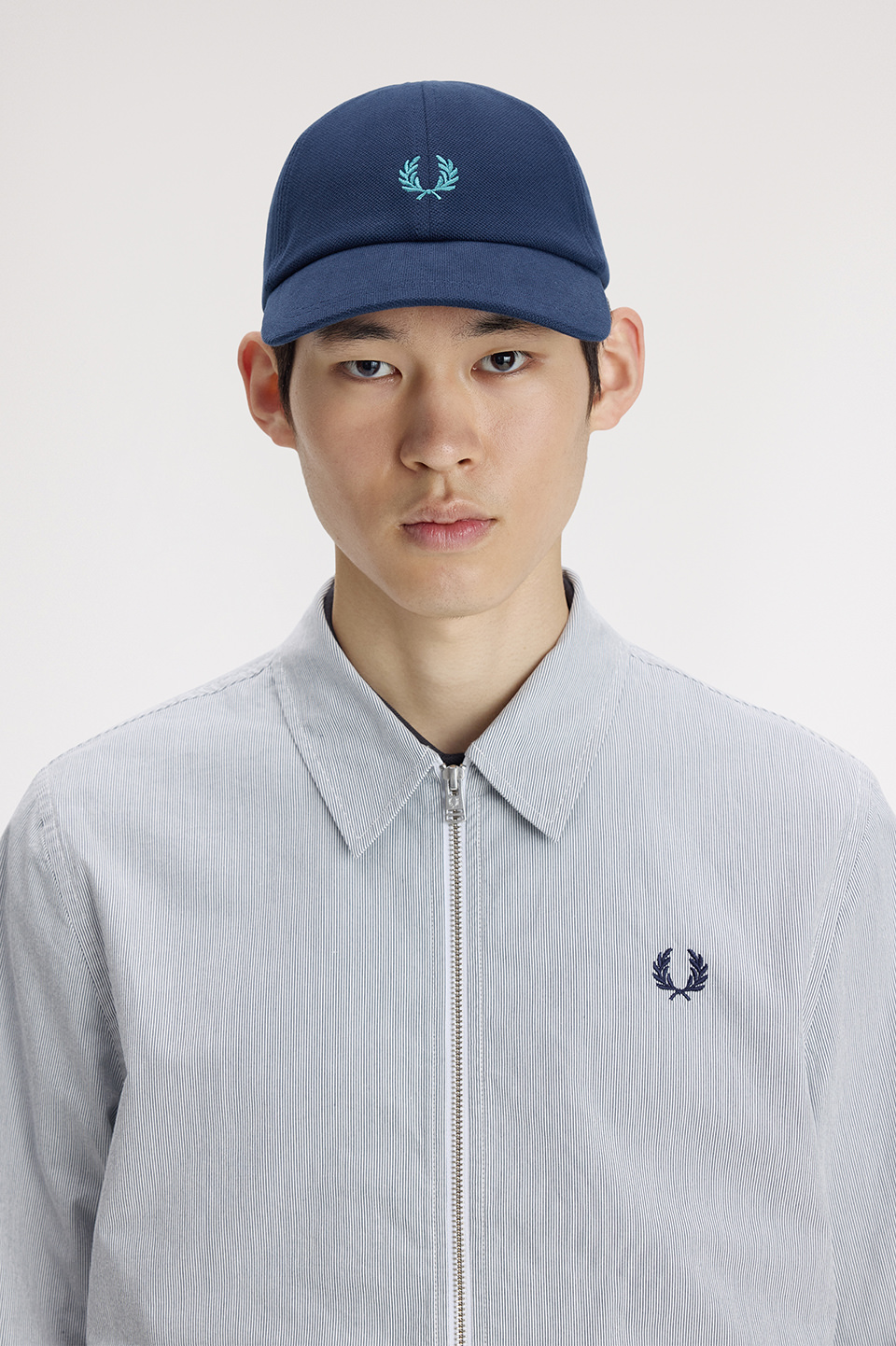 Pique Classic Cap 58B:TENNIS BLUE / DEEP MINT 1SZ