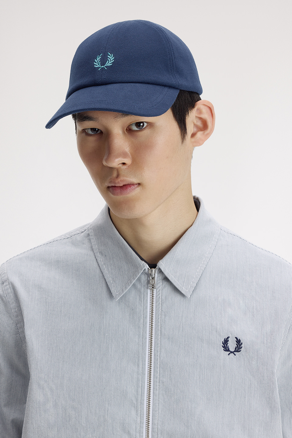 Pique Classic Cap 58B:TENNIS BLUE / DEEP MINT 1SZ