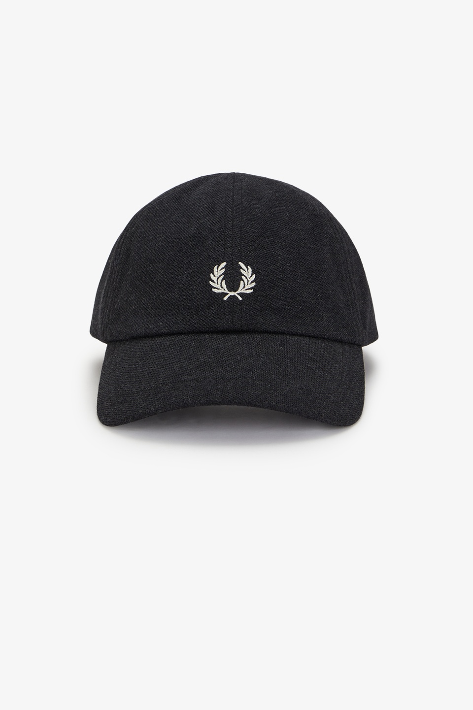 Pique Classic Cap 89C:CHARCOAL MARL / ECRU / ECRU 1SZ