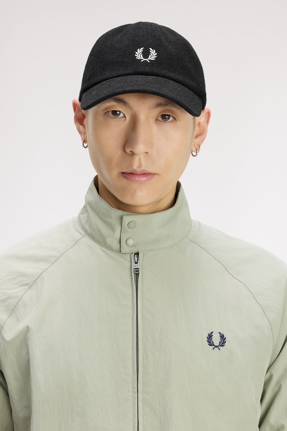 Pique Classic Cap 89C:CHARCOAL MARL / ECRU / ECRU 1SZ