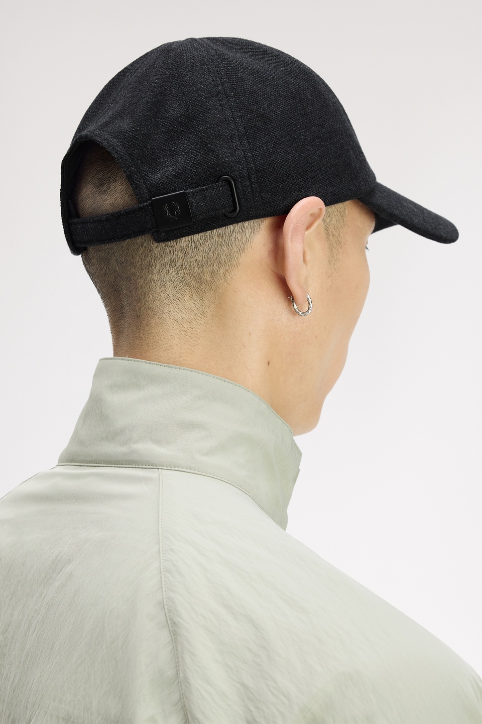 Pique Classic Cap 89C:CHARCOAL MARL / ECRU / ECRU 1SZ