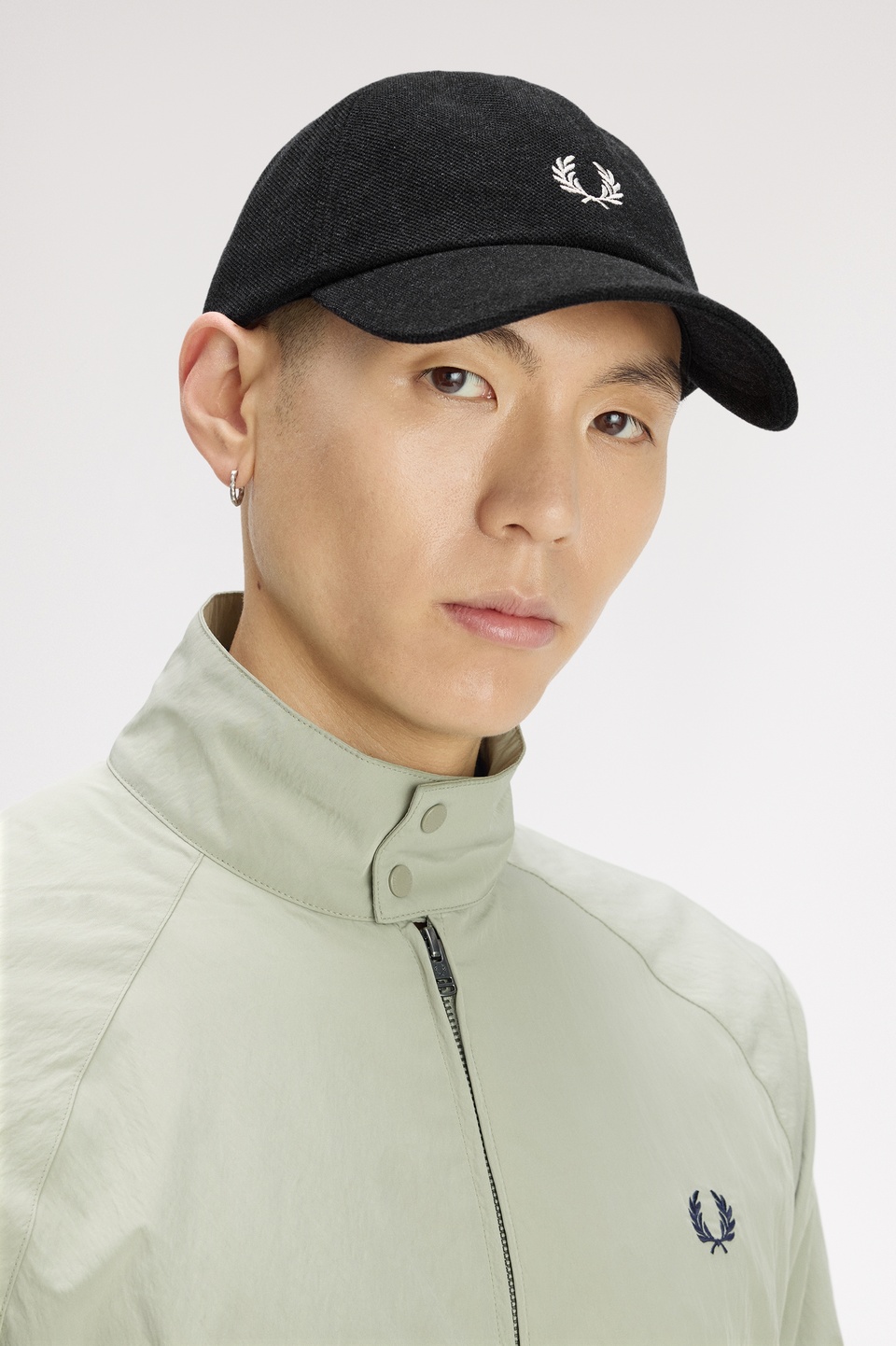 Pique Classic Cap 89C:CHARCOAL MARL / ECRU / ECRU 1SZ