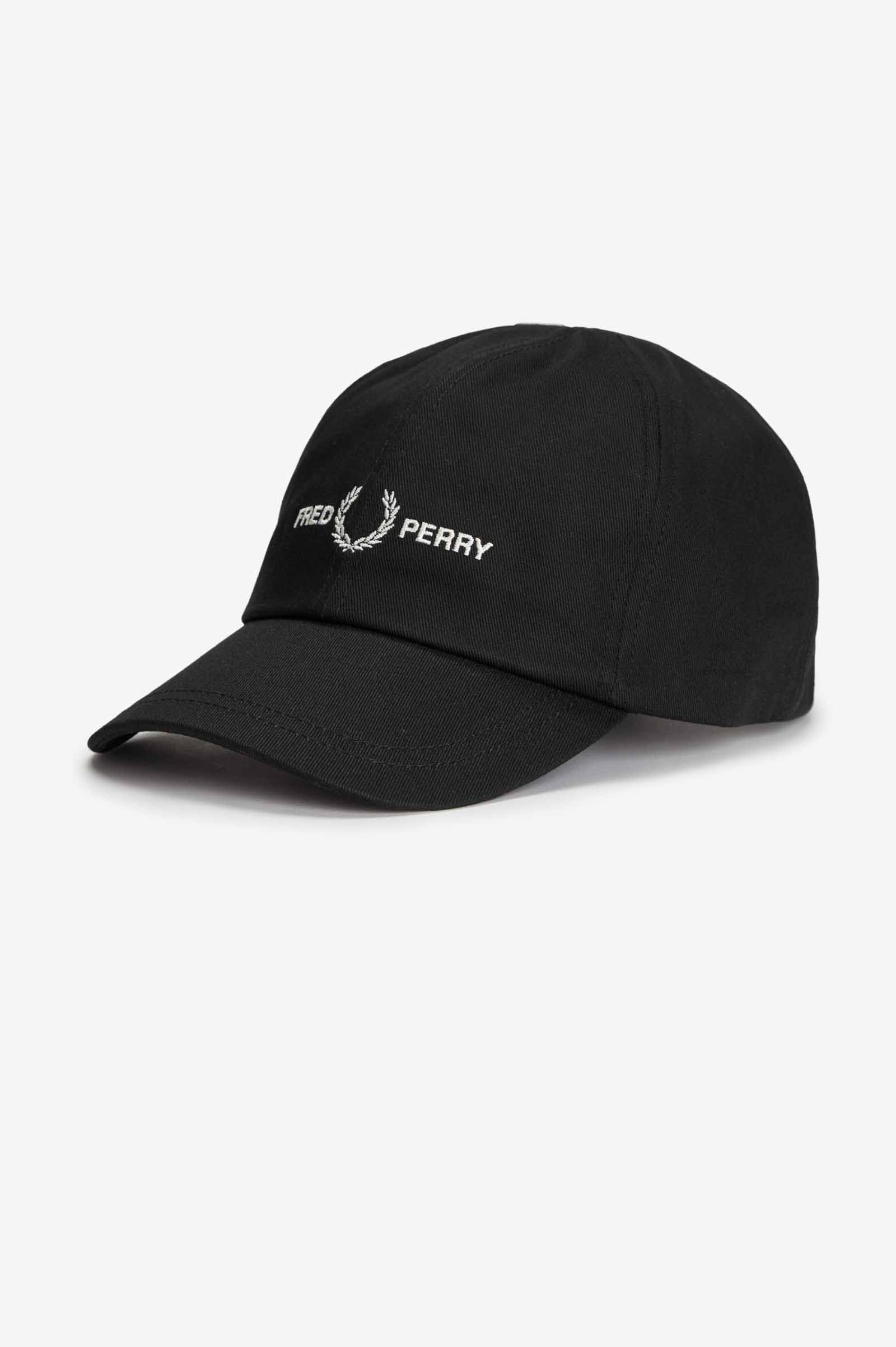 Graphic Branded Twill Cap FRED PERRYフレッドペリー グラフィック・ブランデッド・ツイル・キャップ