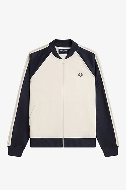 Tape Detail Track Jacket