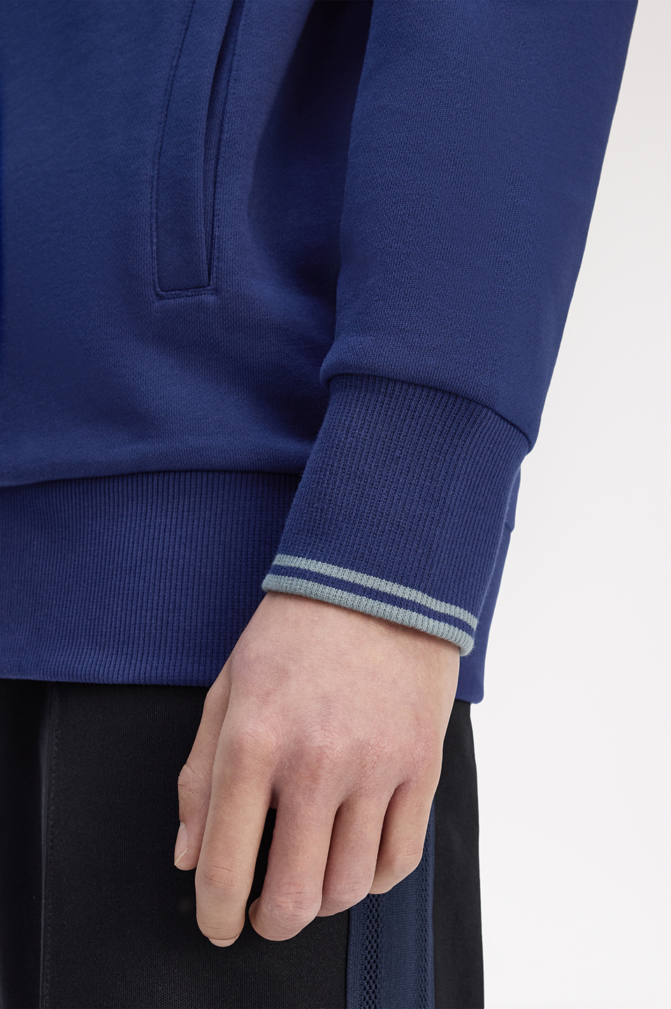 Zip Through Sweatshirt(S 143：FRENCH NAVY): | FRED PERRY JAPAN