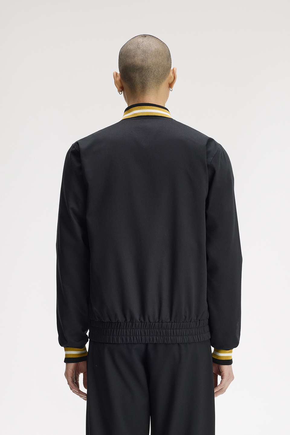 Twill Tennis Bomber Jacket(S 102：BLACK): | FRED PERRY JAPAN
