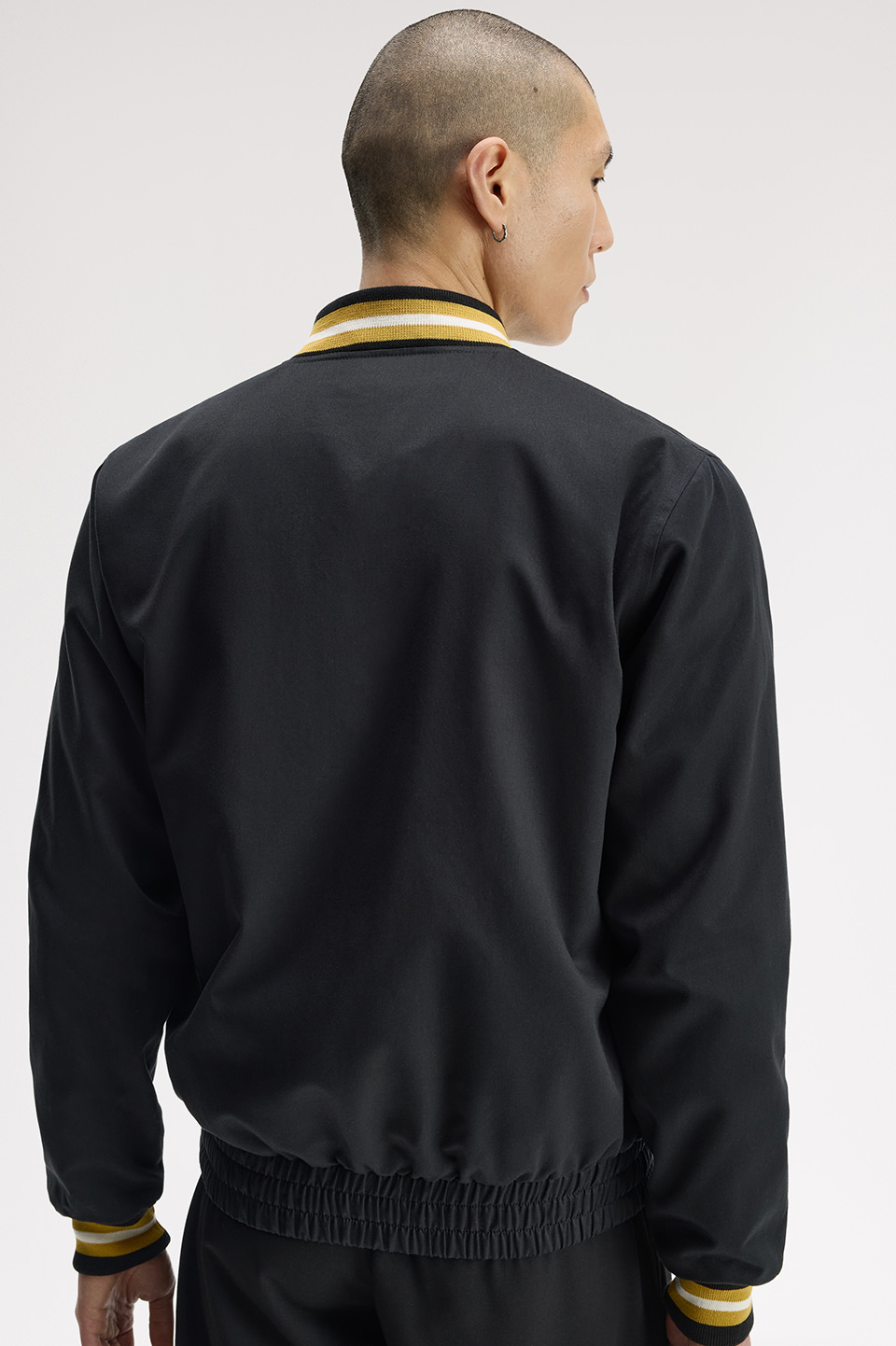 Twill Tennis Bomber Jacket(S 102：BLACK): | FRED PERRY JAPAN
