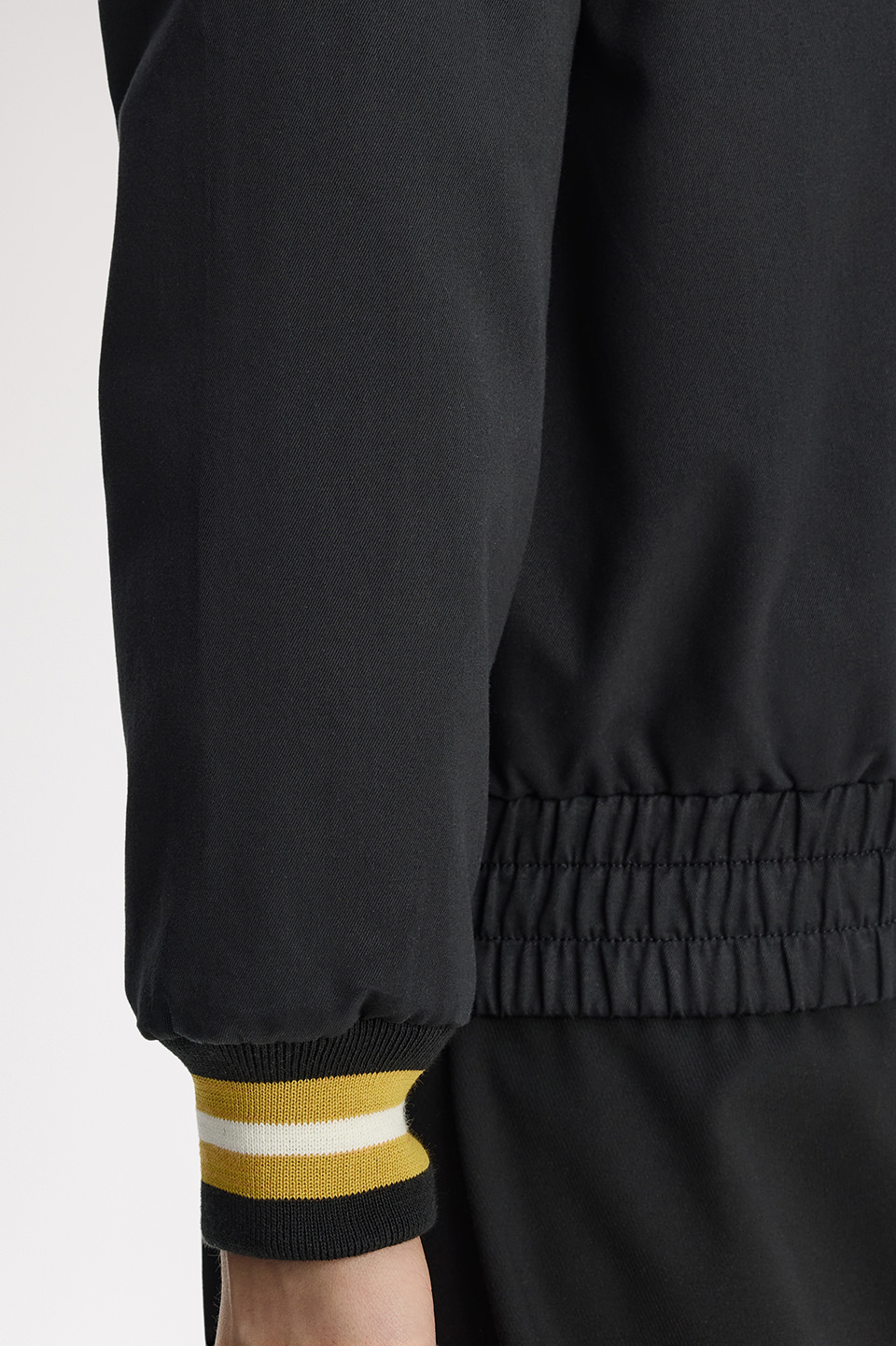 Twill Tennis Bomber Jacket(S 102：BLACK): | FRED PERRY JAPAN