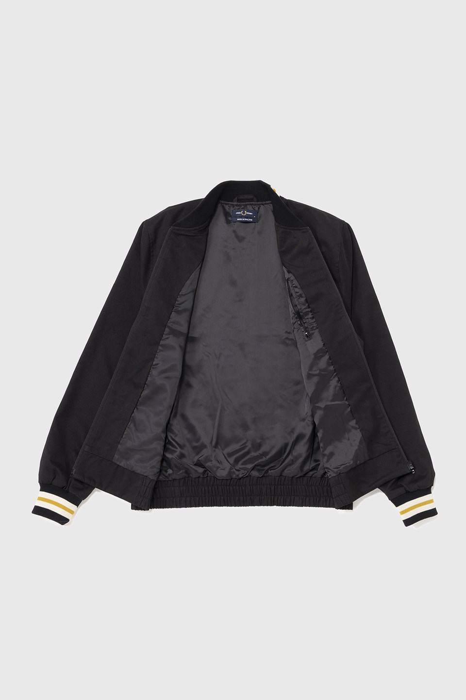 Twill Tennis Bomber Jacket(S 102：BLACK): | FRED PERRY JAPAN