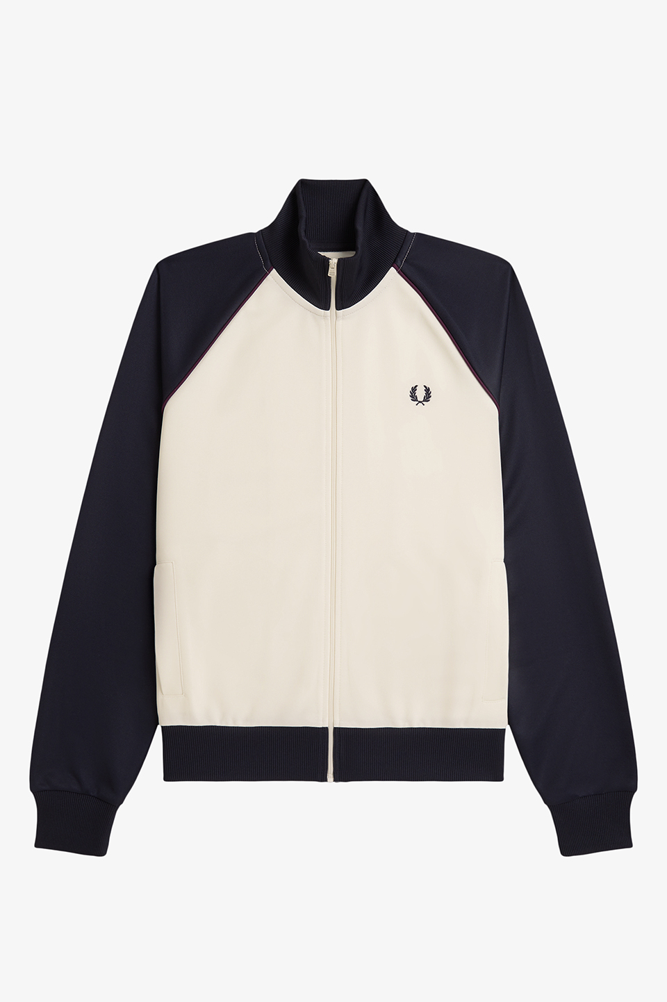Colour Block Track Jacket(10 170：ECRU): | FRED PERRY JAPAN