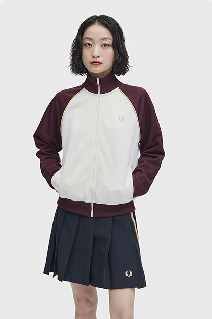 ⭐︎スイカ様⭐︎FRED PERRY バーガンディ ジャージ M ⭐︎スイカ様⭐︎FRED PERRY バーガンディ ジャージ M