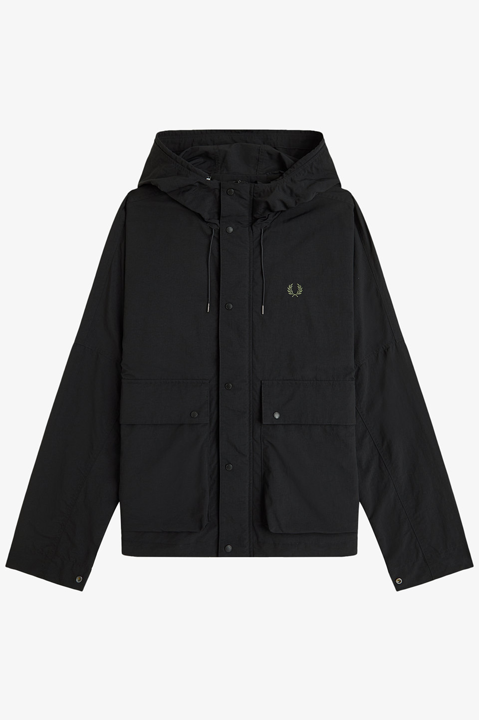 Cropped Ripstop Parka(S 198：BLACK): | FRED PERRY JAPAN | フレッド
