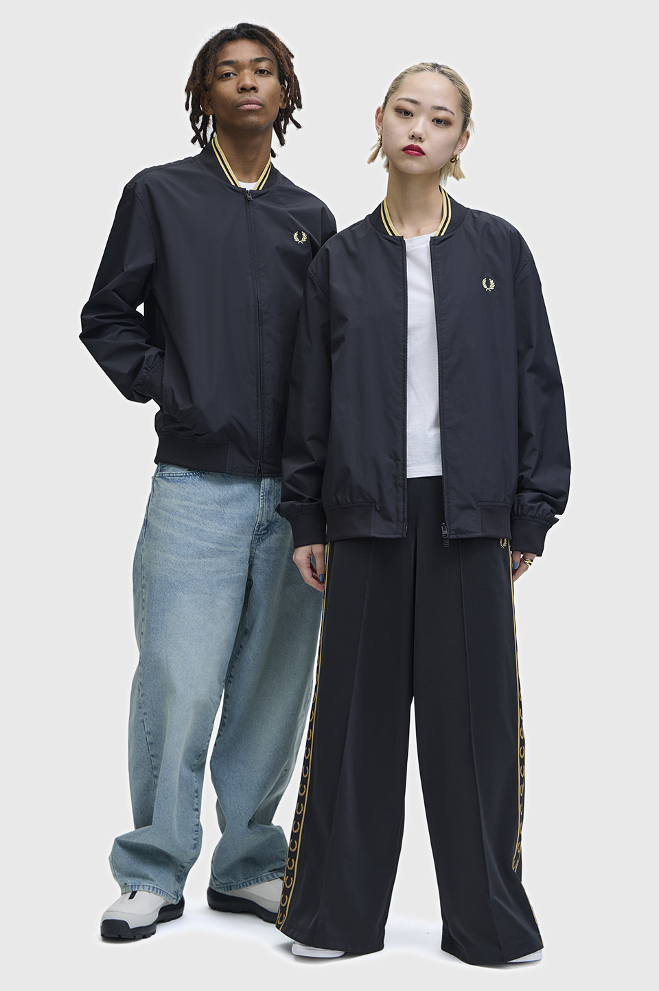 Brentham Bomber Jacket 102:BLACK S