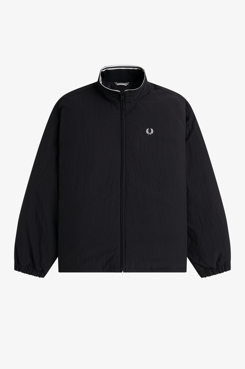 Padded Zip-Through Jacket(8 102：BLACK): | FRED PERRY JAPAN