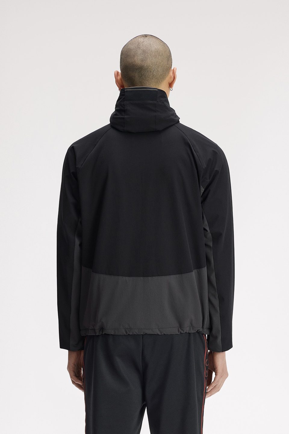 サイズS FCRB SDLN REV WARM UP PDK JACKET Tipped Colour Block Jacket(S 102：BLACK): | FRED PERRY JAPAN