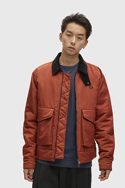 Nylon Caban Jacket