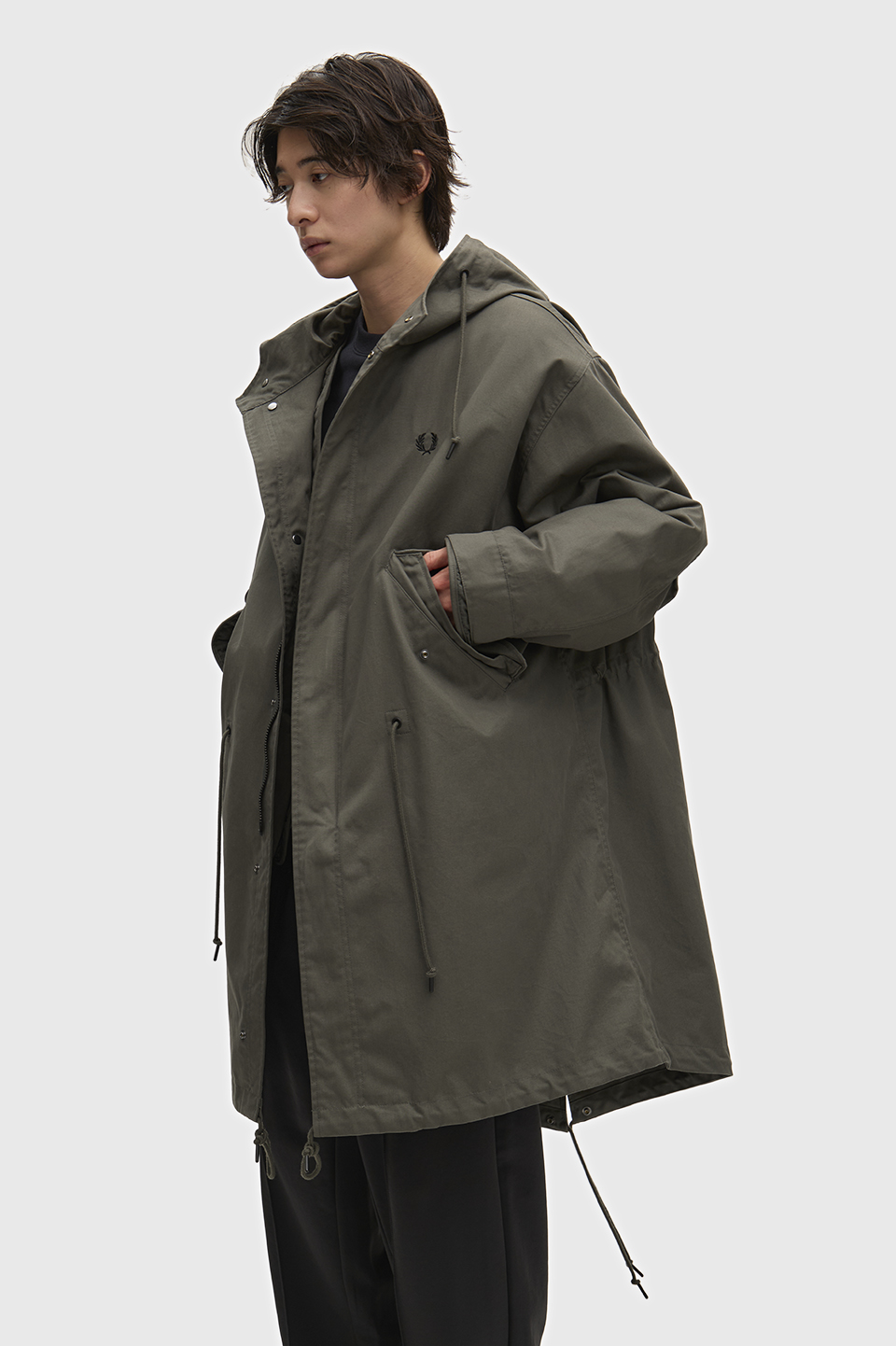 Harmonised Parka(XS 638：FIELD GREEN): | FRED PERRY JAPAN