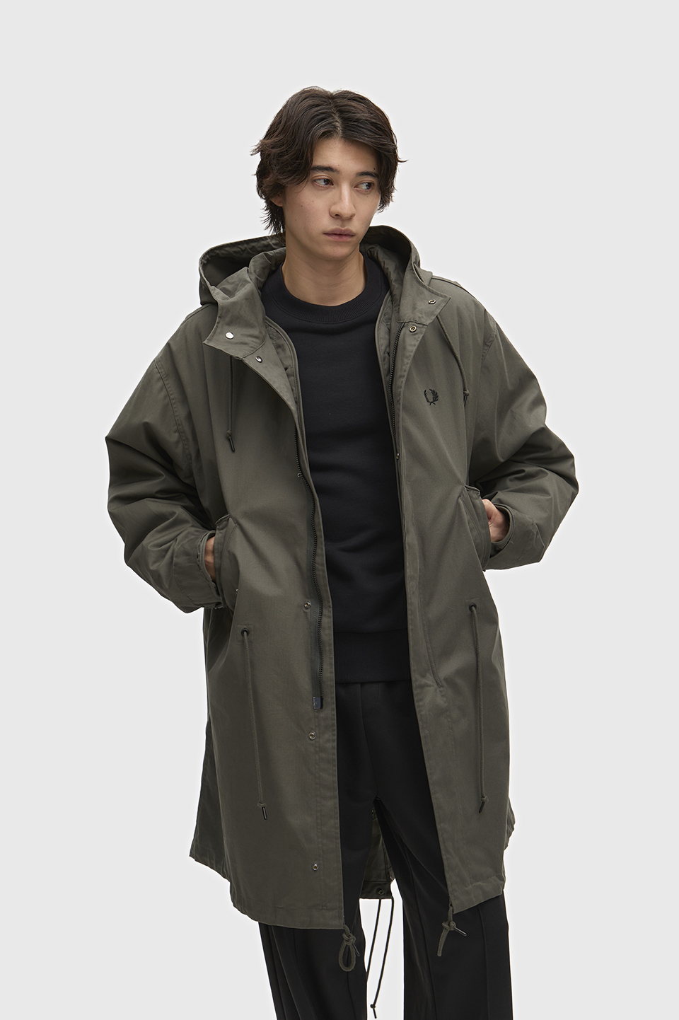 Harmonised Parka(XS 638：FIELD GREEN): | FRED PERRY JAPAN