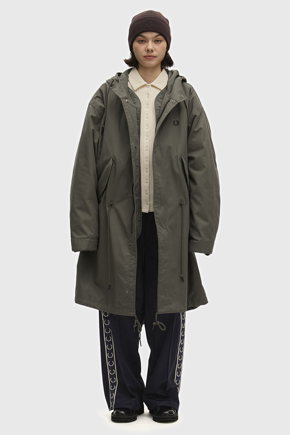 Harmonised Parka(XS 638：FIELD GREEN): | FRED PERRY JAPAN